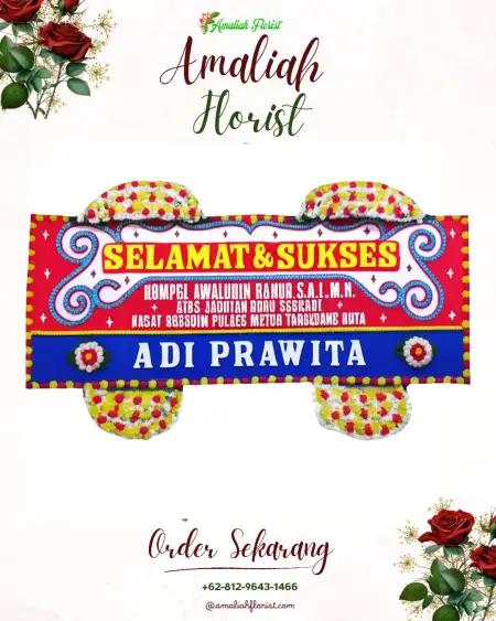 Papan Bunga Ucapan Selamat Kalicupak Lor